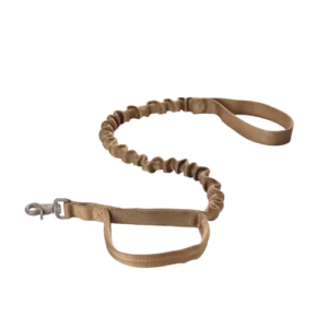 Laisse tactique pour chien marron