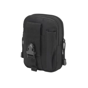 Pochette triple noir face